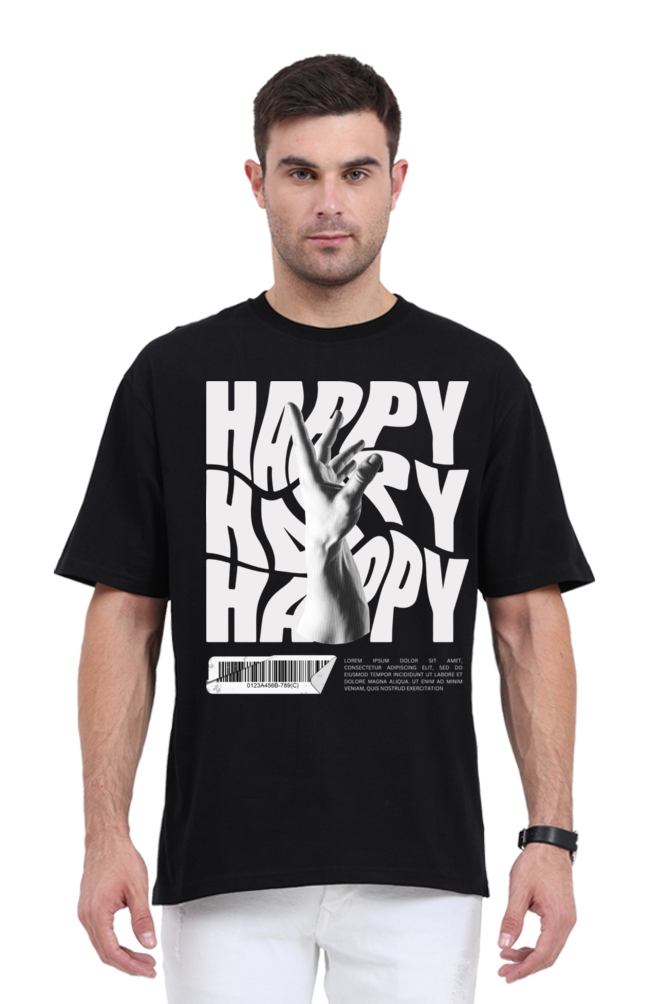 Oversized Classic T-Shirt | Happy Happy Happy