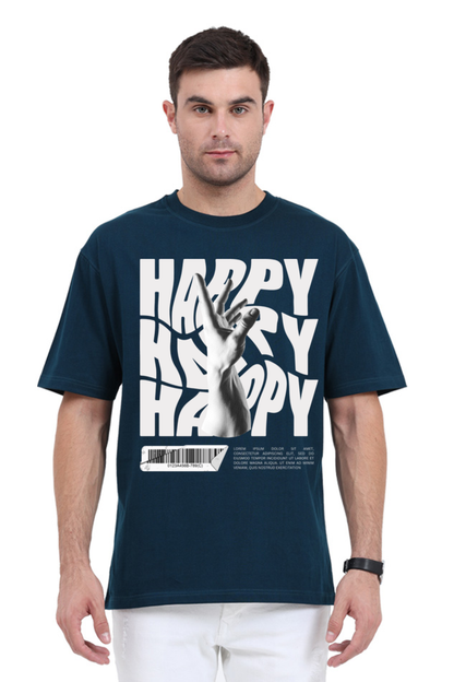 Oversized Classic T-Shirt | Happy Happy Happy