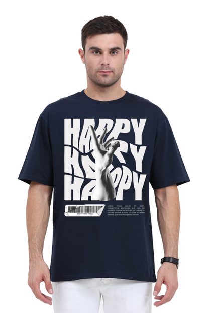 Oversized Classic T-Shirt | Happy Happy Happy