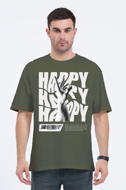 Oversized Classic T-Shirt | Happy Happy Happy