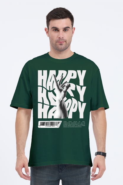 Oversized Classic T-Shirt | Happy Happy Happy